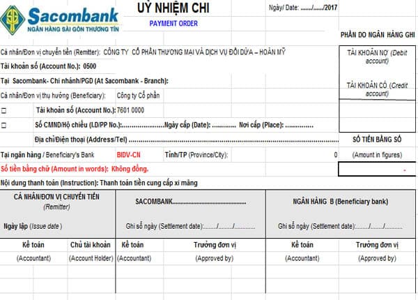 Ủy nhiệm chi dùng để làm gì?